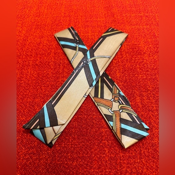 ❤️❤️❤️New purse scarf twilly / set of 2❤️❤️ - Picture 4 of 7